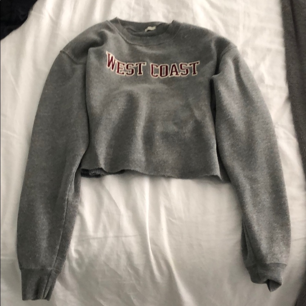 Crop sweatshirt